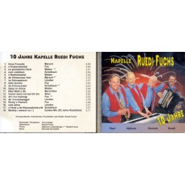 CD-Kopie: 10 Jahre Kapelle Ruedi Fuchs