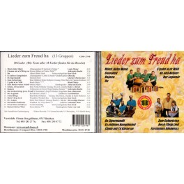 Occ. CD Lieder zum Freud ha - 13 verschiedene Formationen