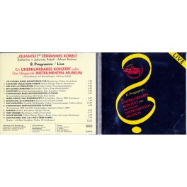 Occ. CD Quantett Johannes Kobelt - 8. Programm Live
