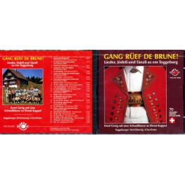CD Gang rüef de Brune - Ernst Gerig - Toggeburger Striichmusig