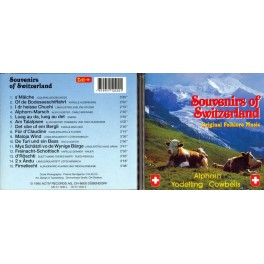Occ. CD Souvenirs of Switzerland - Adlerbuebe, Dünner-Nauer uva.