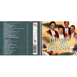 Occ. CD 40 Ländlerhits mit em Carlo Brunner - Doppel-CD