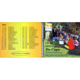 Occ. CD Playbacks Blockflötenlehrgang Da Capo 3/4 Doppel-CD