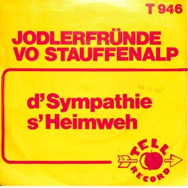 Occ. Single Vinyl: Jodlerfründe vo Stauffenalp - d'Sympathie