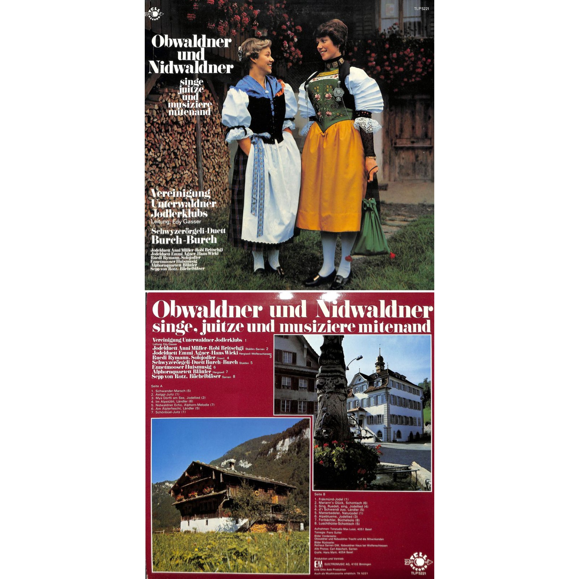 CD-Kopie von Vinyl: Obwaldner und Nidwaldner singe, juitze .. - diverse CD-Kopie von Vinyl: Obwaldner und Nidwaldner singe, juitze .. - diverse
