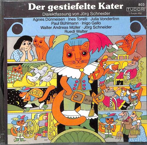 CD der gestiefelte Kater - Hörspiel mit Jörg Schneider u.a.