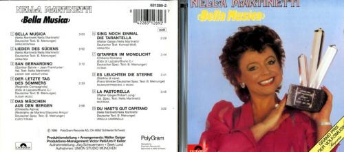 Occ. CD Bella Musica - Nella Martinetti