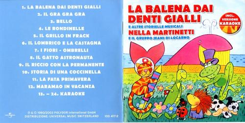 Occ. CD La Balena dai denti gialli - Nella Martinetti