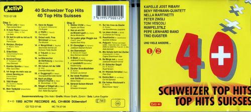 Occ. CD 40 Schweizer Top Hits - Doppel-CD