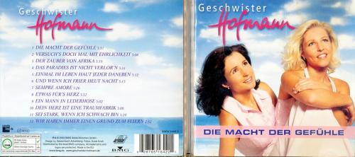 Occ. CD Die Macht der Gefühle - Geschwister Hofmann