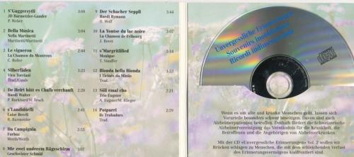 Occ. CD Unvergessliche Erinnerungen Vol 2 - Nella, Vico, Ruedi Walter, Furbaz, T
