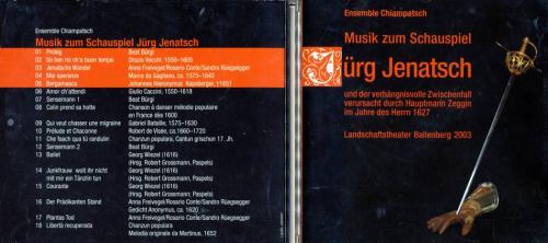 Occ. CD Musik zu Jürg Jenatsch - Ensemble Chiampatsch