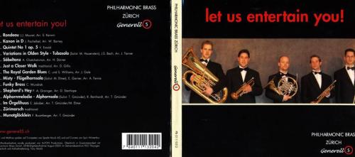 Occ. CD let us entertain you ! - Philharmonic Brass Zürich