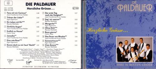 CD-Kopie: Herzliche Grüsse.... - Die Paldauer