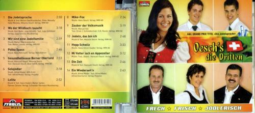 Occ. CD Frech Frisch Jodlerisch - Oesch's die Dritten