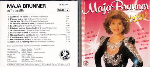 Occ. CD 's funket - Maja Brunner