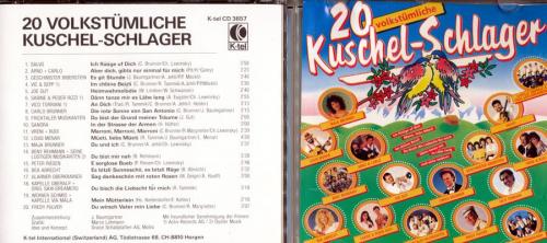 Occ. CD 20 volkstümlichie Kuschel-Schlager - diverse