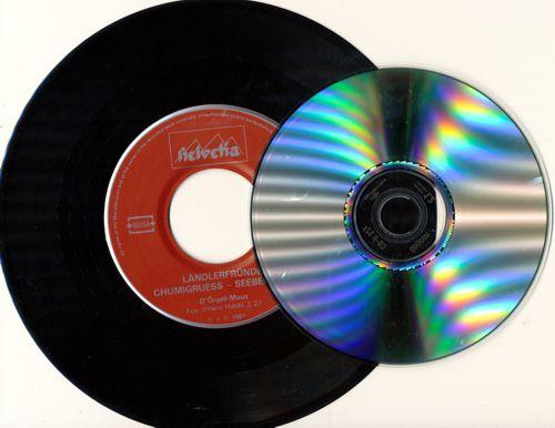 AAA Dienstleistung: Single Schallplatte auf CD digitalisieren