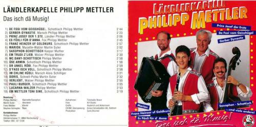 CD Das isch dä Musig - LK Philipp Mettler