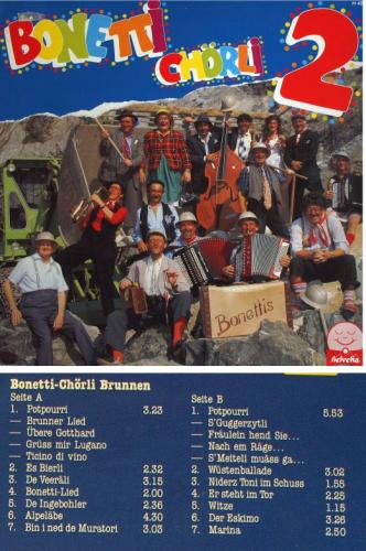 Occ. LP Vinyl: Bonetti Chörli 2