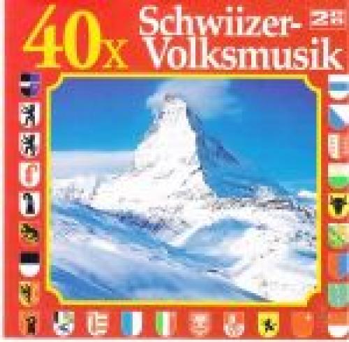 CD 40 x Schwiizer Volksmusik - diverse 2CD