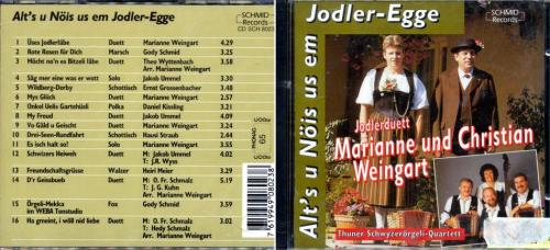 CD Alt's ud Nöis us em Jodler-Egge - Mariann und Chr. Weingart