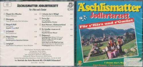 CD Äschlimatter Jodlerterzett - Für's Härz und s'Gmüet