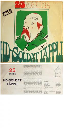CD-Kopie: von Vinyl: Alfred Rasser - HD Soldat Läppli - 1971 - 2LPs