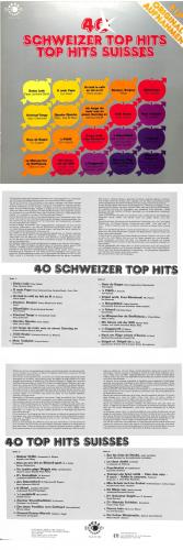 CD-Kopie von Vinyl: 40 Schweizer Top Hits - Doppel-Album