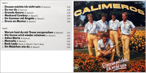 CD-Kopie von Vinyl: Calimeros - Einsam möchte ich nicht sein