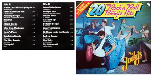 CD-Kopie von Vinyl: Jackys - 20 Rock'n Roll and Boogie Hits