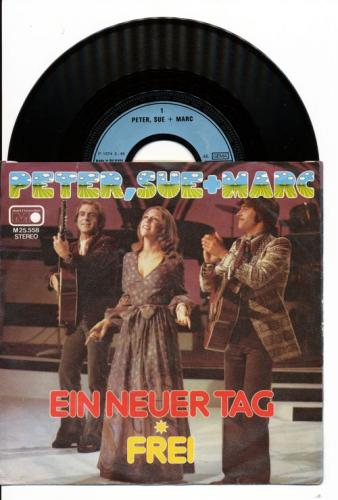 CD-Kopie von Single Vinyl: Ein neuer Tag - Peter, Sue & Marc