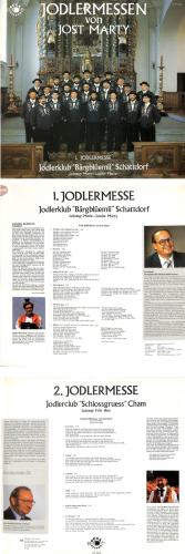 CD-Kopie von Vinyl: Jodlermessen von Jost Marty - JK Bärgblüemli Schattdorf
