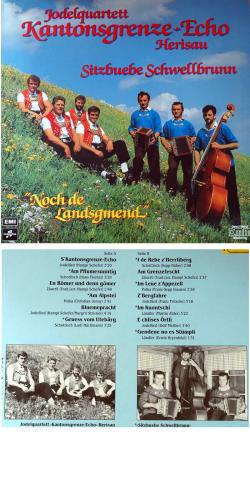 CD-Kopie von Vinyl: JQ Kantonsgrenze Herisau & Sitzbuebe Schwellbrunn