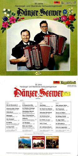 CD-Kopie von Vinyl: HD Dänzer-Seewer - 30 Jahre Doppelalbum