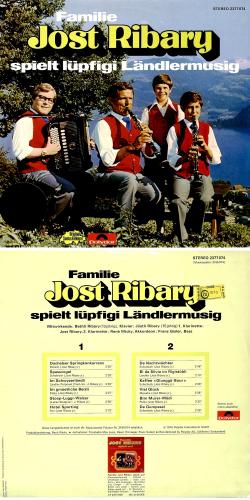 CD-Kopie von Vinyl: Kapelle Jost Ribary - Lüpfigi Ländlermusig
