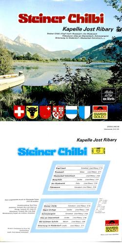 CD-Kopie von Vinyl: Kap. Jost Ribary - Steiner Chilbi