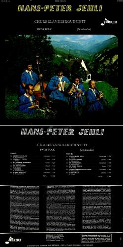 CD-Kopie von Vinyl: Hans-Peter Jehli Churerländlerquintett - 1972