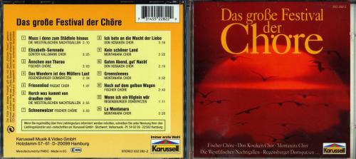 Occ. CD Das grosse Festival der Chöre - divers