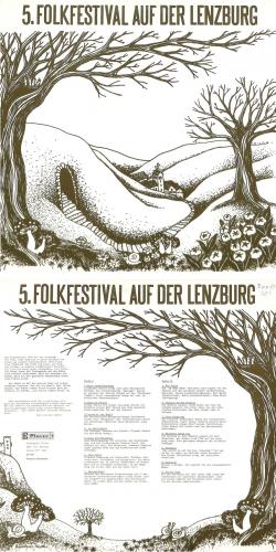 CD-Kopie von Vinyl: 5. Folkfestival auf der Lenzburg - 1976