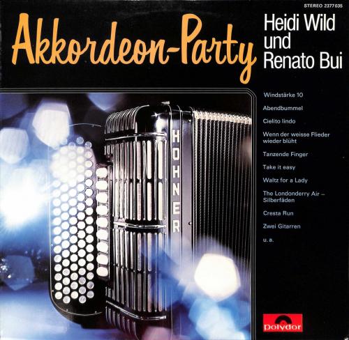 CD-Kopie von Vinyl: Heidi Wild und Renato Bui - Akkordeon-Party