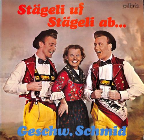 CD-Kopie von Vinyl: Geschwister Schmid - Stägeli uf Stägeli ab...