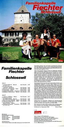 CD-Kopie von Vinyl: Familienkapelle Fiechter Schlosswil - 1984