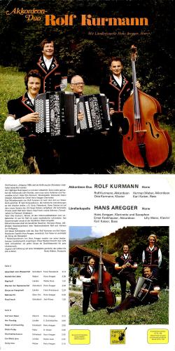 CD-Kopie von Vinyl: Akk-Duo Rolf Kurmann mit LK Hans Aregger