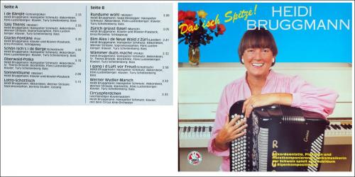 CD-Kopie von Vinyl: Heidi Bruggmann - Das isch Spitze! - 1985