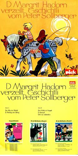 CD-Kopie von Vinyl: d Margrit Hadorn verzellt Gschichtli vom Peter Sollberger - 1973