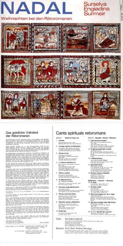CD-Kopie von Vinyl: Cants spirituals retoromans - NADAL - Surselva, Engiadina, Surmeir