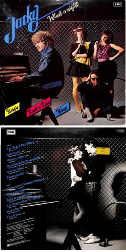 CD-Kopie von Vinyl: Jacky - What a night - 1983