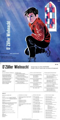 CD-Kopie von Vinyl: D'Zäller Wiehnacht - Original 1960 Zell - Columbia