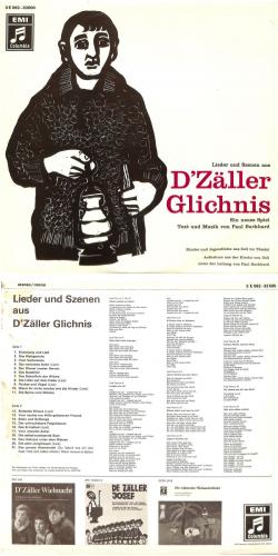 CD-Kopie von Vinyl: D'Zäller Glichnis - Original unter Leitung Paul Burkhard